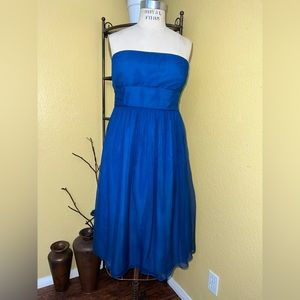 J.Crew Emily Silk Chiffon Dress - Sz 10 - Style 73893